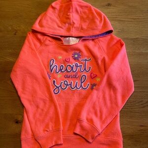 Girls Green Soda Hoodie Size M